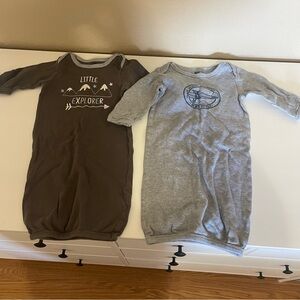 Little Explorer Kids Pajamas - Brown and Gray